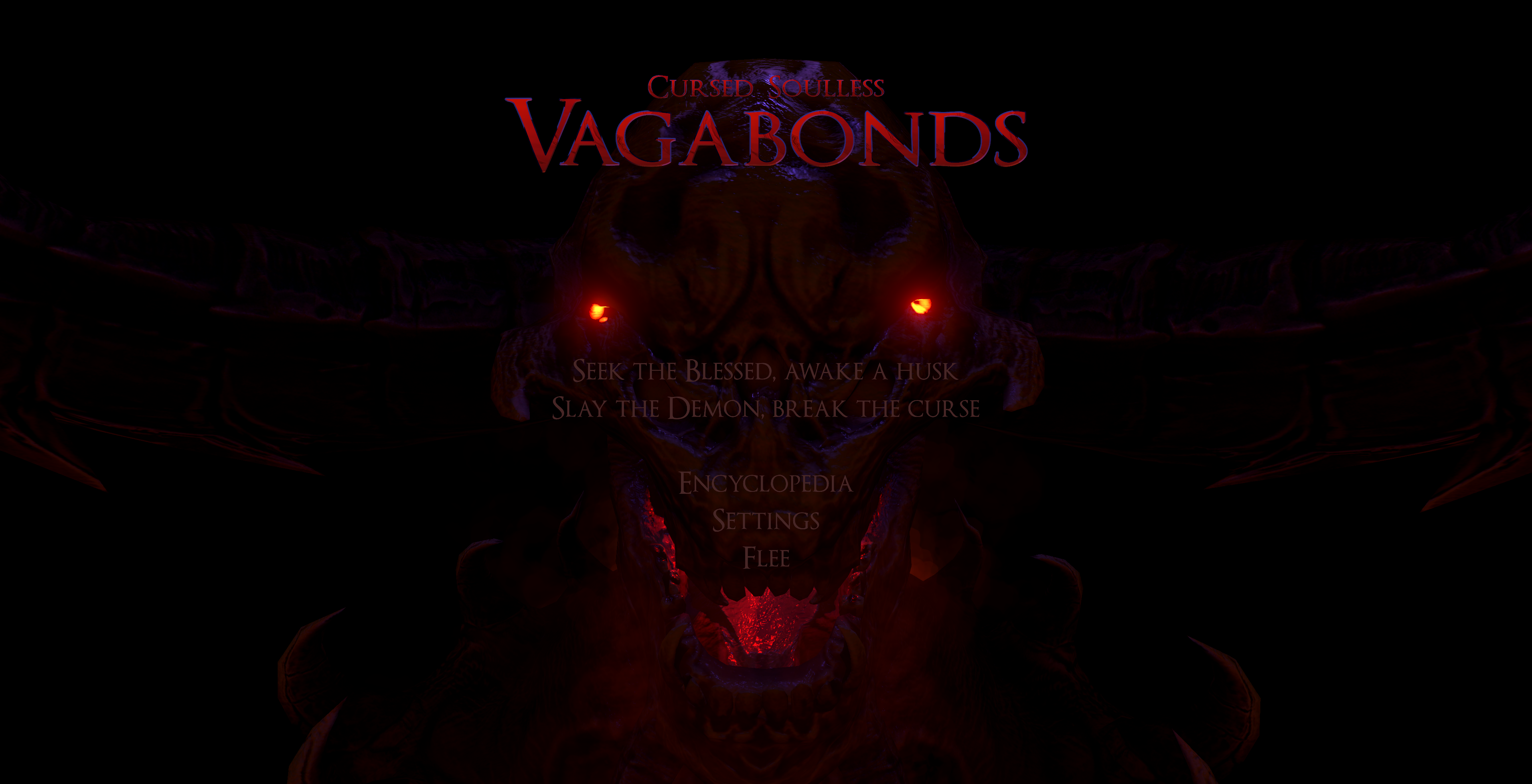 Cursed Soulless Vagabonds Start Menu